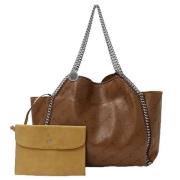 Pre-owned Leather shoulder-bags Stella McCartney Pre-owned , Brown , D...