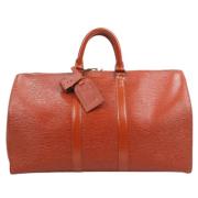 Pre-owned Leather louis-vuitton-bags Louis Vuitton Vintage , Brown , H...