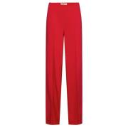 Wijde Broek - Zomerse Stijl &Co Woman , Red , Dames