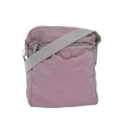 Pre-owned Nylon prada-bags Prada Vintage , Pink , Dames