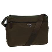 Pre-owned Nylon prada-bags Prada Vintage , Brown , Dames