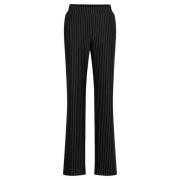 Pinstripe Tiana Broek &Co Woman , Black , Dames