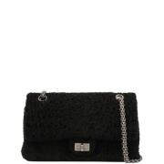 Pre-owned Fabric chanel-bags Chanel Vintage , Black , Dames