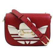 Pre-owned Leather gucci-bags Gucci Vintage , Red , Dames