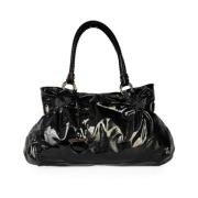 Pre-owned Leather shoulder-bags Salvatore Ferragamo Pre-owned , Black ...