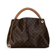 Pre-owned Canvas louis-vuitton-bags Louis Vuitton Vintage , Brown , Da...