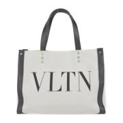 Pre-owned Canvas handbags Valentino Vintage , Black , Dames