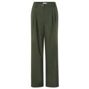 KimanaMD Broek Modström , Green , Dames