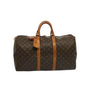 Pre-owned Canvas louis-vuitton-bags Louis Vuitton Vintage , Brown , Da...