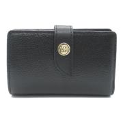 Pre-owned Leather wallets Michael Kors Pre-owned , Black , Dames