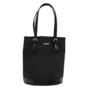 Pre-owned Nylon shoulder-bags Burberry Vintage , Black , Dames