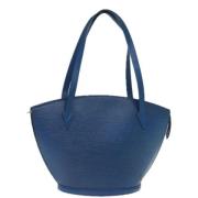 Pre-owned Leather louis-vuitton-bags Louis Vuitton Vintage , Blue , Da...