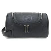 Pre-owned Leather gucci-bags Gucci Vintage , Black , Unisex