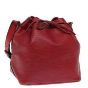 Pre-owned Leather louis-vuitton-bags Louis Vuitton Vintage , Red , Dam...