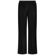 Glanzende Josephine Broek Nukus , Black , Dames