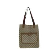 Pre-owned Plastic gucci-bags Gucci Vintage , Beige , Dames