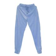 Velvet Lichtblauwe Chenille Broek Karl Kani , Blue , Dames