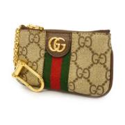 Pre-owned Plastic wallets Gucci Vintage , Beige , Dames