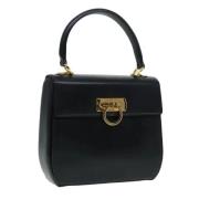 Pre-owned Leather handbags Salvatore Ferragamo Pre-owned , Black , Dam...