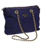 Pre-owned Nylon prada-bags Prada Vintage , Purple , Dames