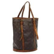 Pre-owned Canvas shoulder-bags Louis Vuitton Vintage , Brown , Dames