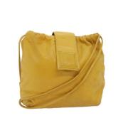 Pre-owned Leather shoulder-bags Loewe Pre-owned , Yellow , Dames