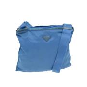 Pre-owned Nylon prada-bags Prada Vintage , Blue , Dames