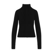 Zwarte Pullover Dubbele Stijl Sweater Rick Owens , Black , Dames