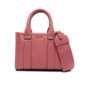 Roze Faux Leren Korrelige Textuur Tas Liu Jo , Pink , Dames