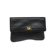 Pre-owned Leather celine-bags Celine Vintage , Black , Dames