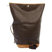 Pre-owned Canvas shoulder-bags Louis Vuitton Vintage , Brown , Dames