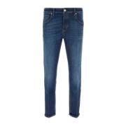 Stretch Denim Jeans PT Torino , Blue , Heren