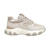 Beige Hyperactive Sneakers voor Vrouwen Hogan , Beige , Dames