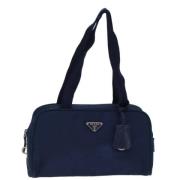 Pre-owned Nylon prada-bags Prada Vintage , Blue , Dames