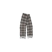 Pre-owned Wool scarves Burberry Vintage , Gray , Dames