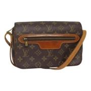 Pre-owned Canvas louis-vuitton-bags Louis Vuitton Vintage , Brown , Da...