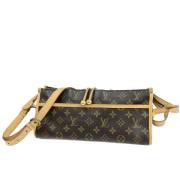 Pre-owned Canvas louis-vuitton-bags Louis Vuitton Vintage , Brown , Da...