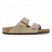 Zachte Suède Sandaal Birkenstock , Beige , Heren