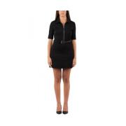 Roze damesjurk Pinko , Black , Dames