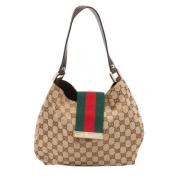 Pre-owned Canvas handbags Gucci Vintage , Brown , Dames