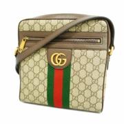 Pre-owned Plastic gucci-bags Gucci Vintage , Brown , Dames