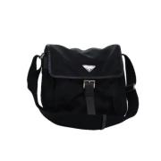 Pre-owned Nylon prada-bags Prada Vintage , Black , Dames