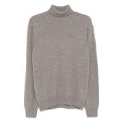 Kasjmierwol Coltrui Sweater Barba , Brown , Heren