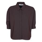 Bruine Herenshirts Philosophy di Lorenzo Serafini , Brown , Dames