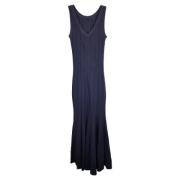 Pre-owned Fabric dresses Alaïa Pre-owned , Blue , Dames