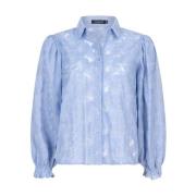 Birdie Lange Mouw Blouse Ydence , Blue , Dames