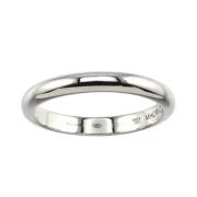 Pre-owned Platinum rings Bvlgari Vintage , Gray , Dames