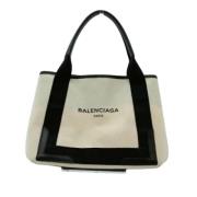 Pre-owned Fabric balenciaga-bags Balenciaga Vintage , Beige , Dames