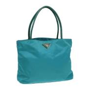 Pre-owned Nylon prada-bags Prada Vintage , Blue , Dames