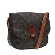 Pre-owned Canvas louis-vuitton-bags Louis Vuitton Vintage , Brown , Da...